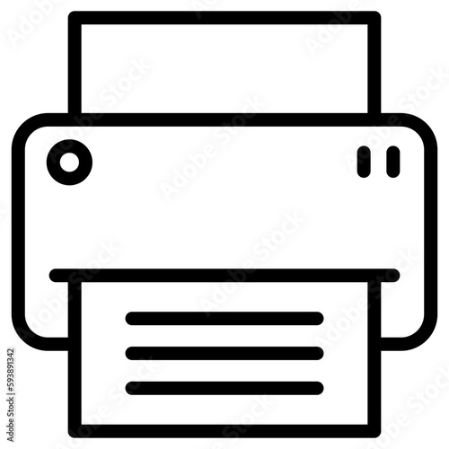 printing machine icon