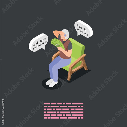 Menopause Symptoms Background