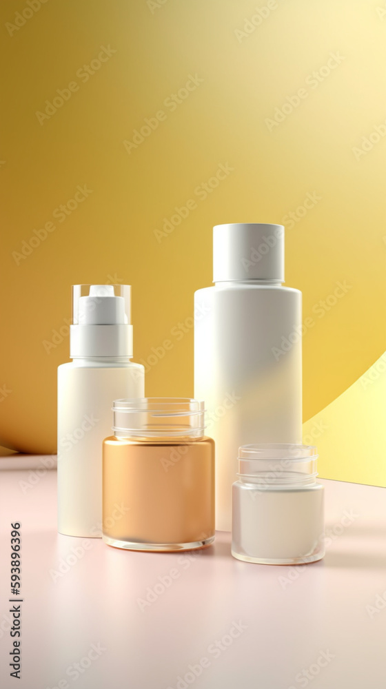 cosmetic cream container mockup cosmetic cream container mockup