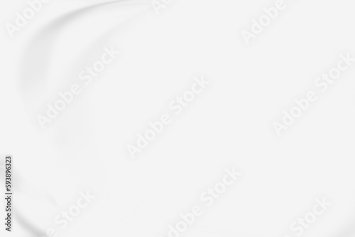 White silk fabric background with soft waves. abstract elegant crumpled cloth texture.