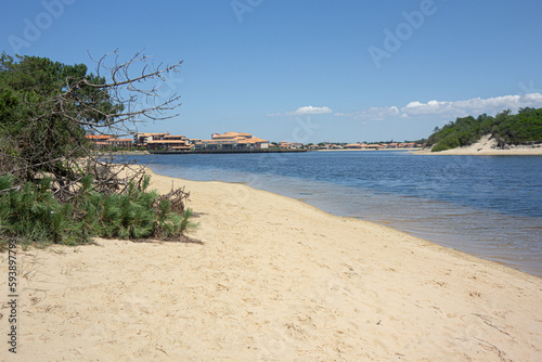 une plage de Vieux Boucau