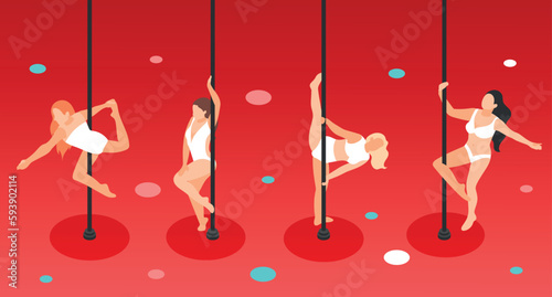 Pole Dancing Background