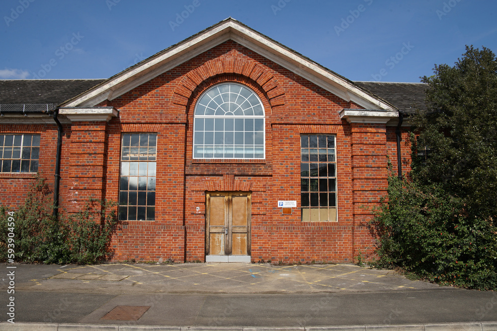 old brick building