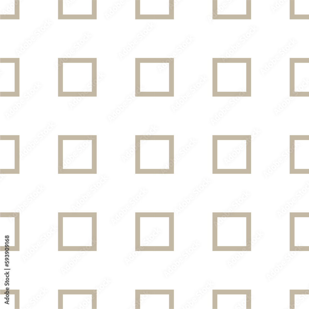 Seamless pattern with a beige square and a white background Seamless pattern with a beige square and a white background