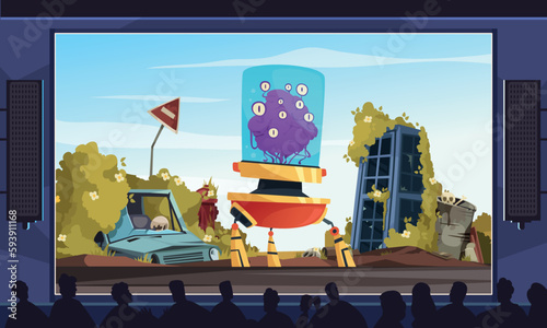 Aliens Movie Cartoon