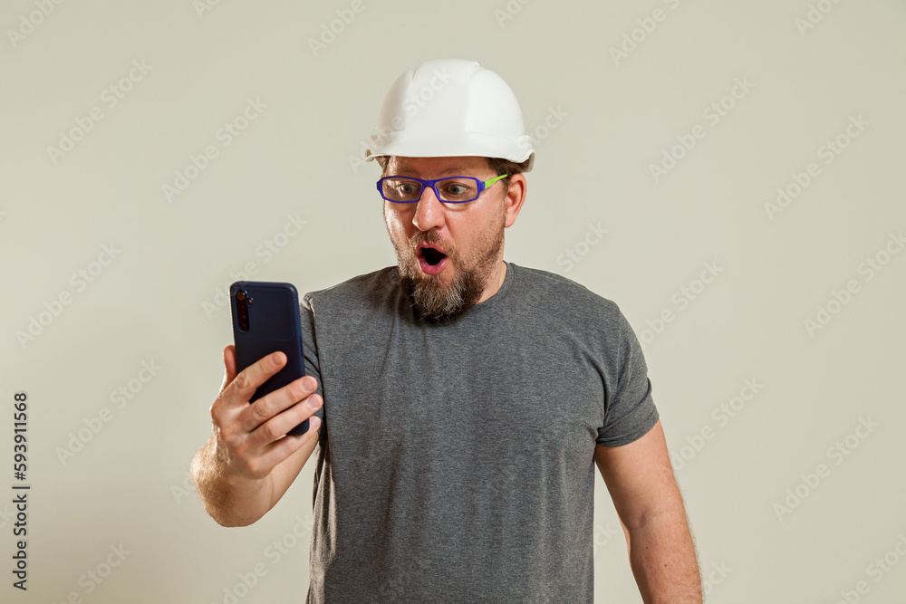 The guy shows talking on the phone The guy shows talking on the phone