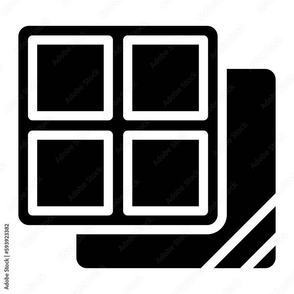 chocolate bar glyph chocolate bar glyph