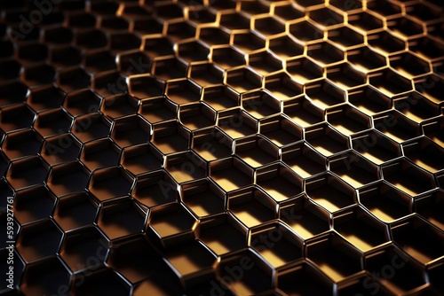 honeycomb lacquered backgro...