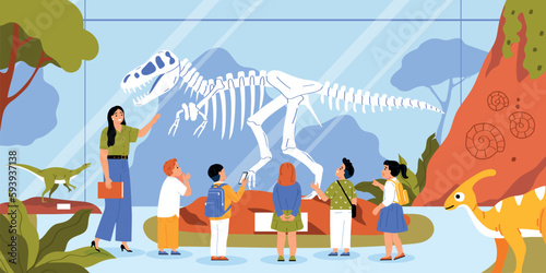 Guide And Excursion Background Illustration