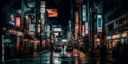 Future Tokyo at night © Pascal