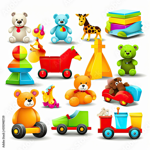 set of toys for children