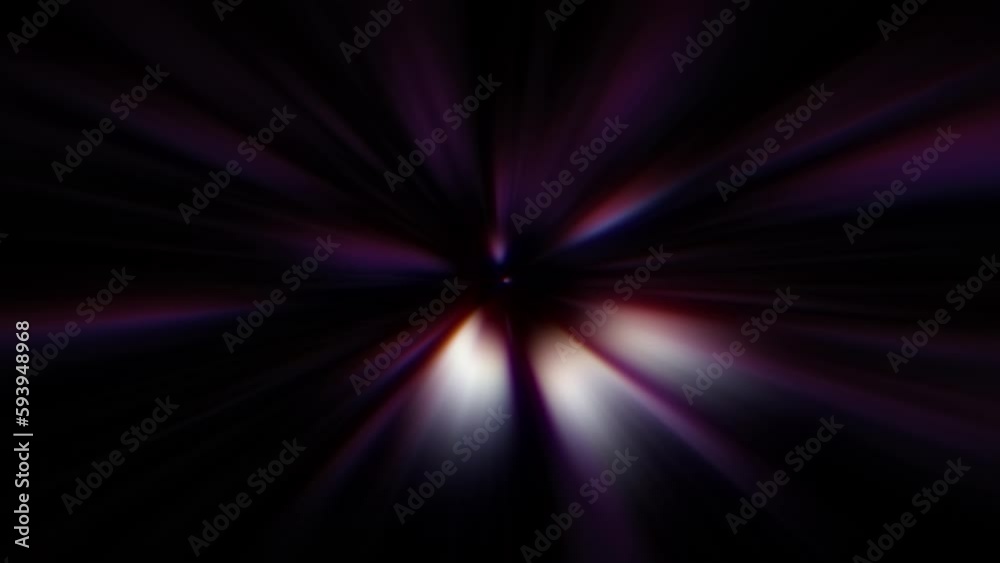 Animation of abstract loop radial blue purple shine light on black background. Abstract motion background with shining lights. Colorful gradient changes colors beams. Live wallpaper background. Animation of abstract loop radial blue purple shine light on black background. Abstract motion background with shining lights. Colorful gradient changes colors beams. Live wallpaper background.