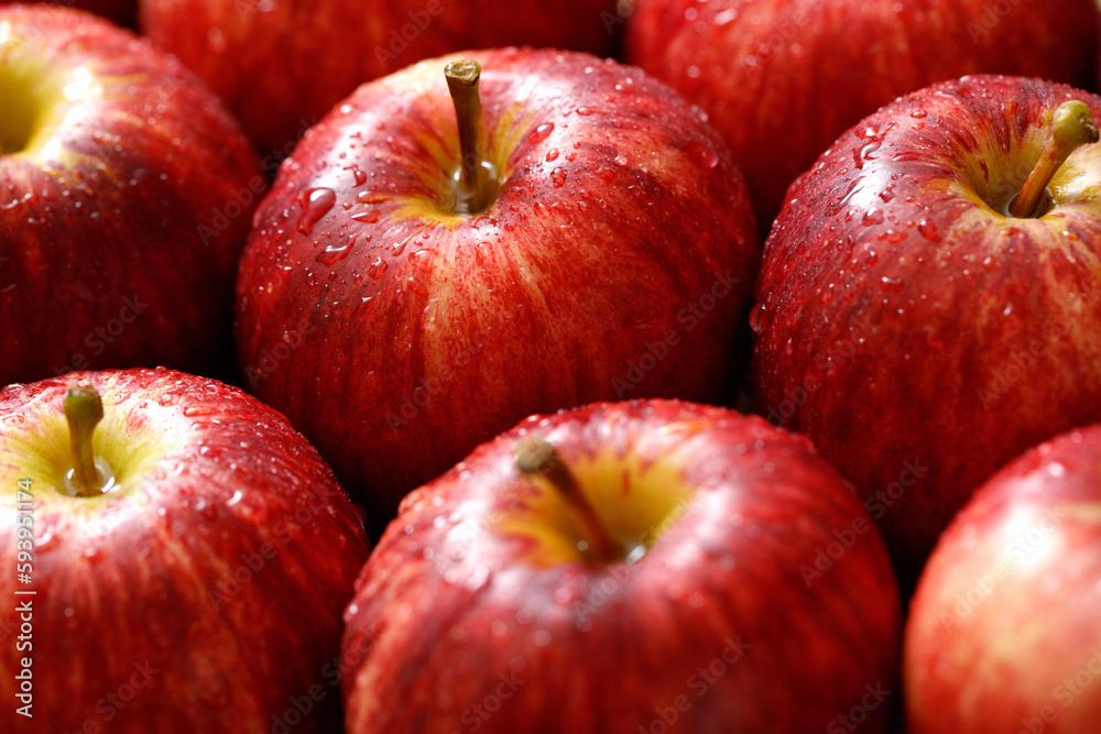 fresh red apple texture background in the supermarket fresh red apple texture background in the supermarket