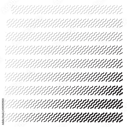 Halftone Line Gradient, Half Tone Texture Background, Short Lines pattern, Spot Fade Effect, Halftone Stripes