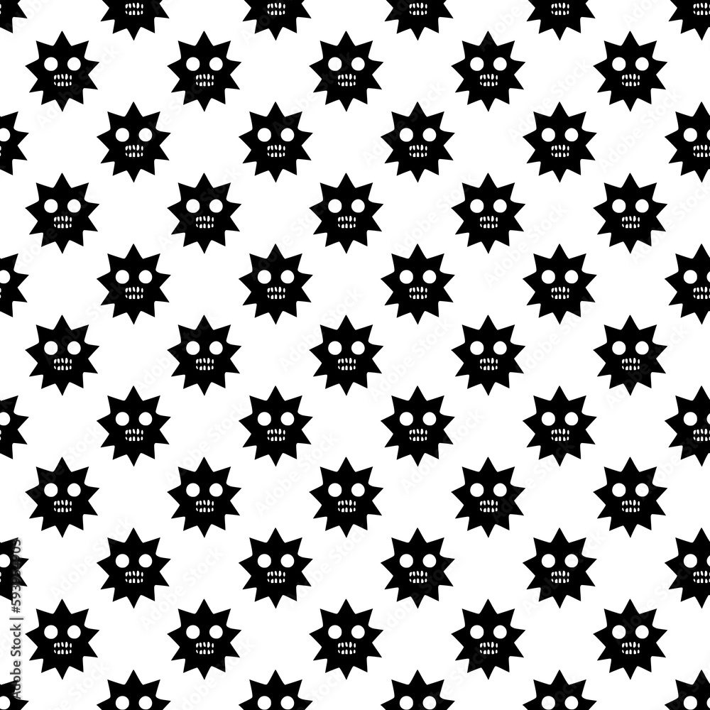 black and white abstract pattern, modern design background, halloween seamless black and white abstract pattern, modern design background, halloween seamless