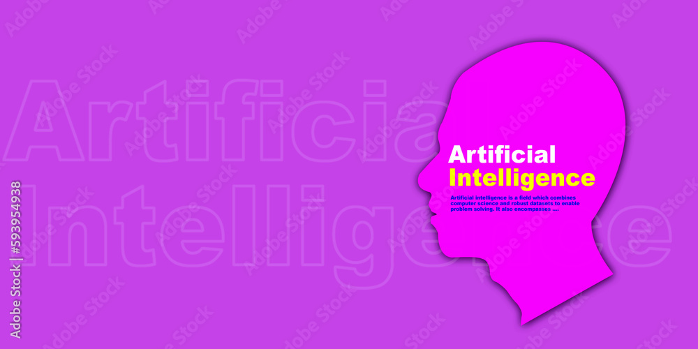 2d rendering Artificial Intelligence (AI) concept
2d rendering Artificial Intelligence (AI) concept