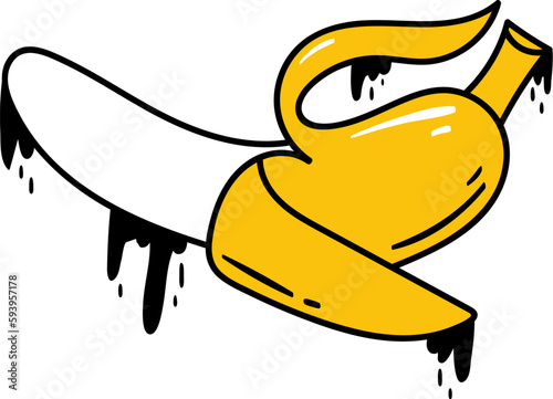 Opened Banana Street Graffiti