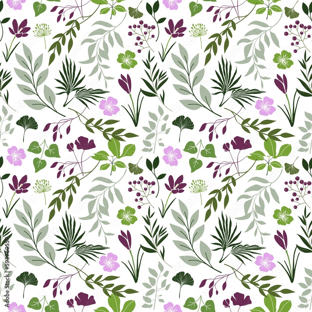 Leave pattern Leave pattern