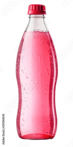 Slika na platnu Pink lemonade plastic bootle.