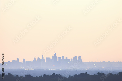 Cityscape silhouette 
