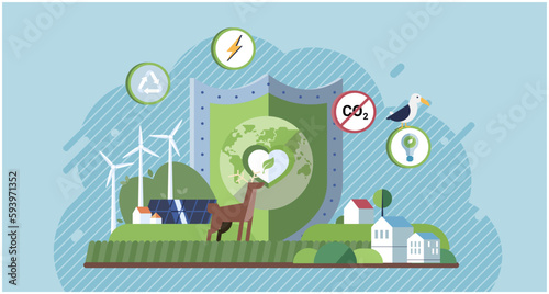 Earth Day advertising. No plastic, eco bag, save our oceans, save trees, eco friendly, say no to plastic bags. Love and save our planet. Global warming and climate change concept. Mother Earth Day