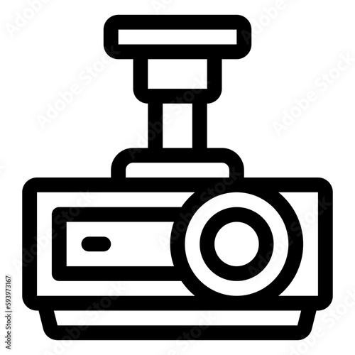 Projector Line Icon