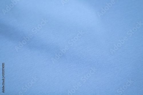 Abstract Smooth Gradient Background image in Light Blue cotton texture for wallpaper and product presentation.