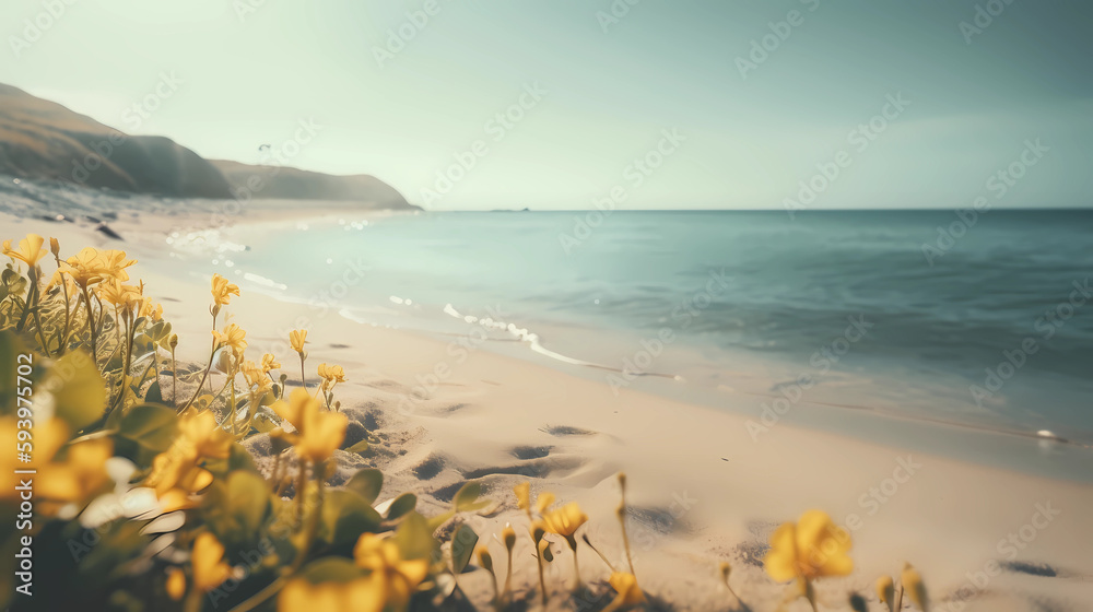 Calm Beach On A Sunny Day High Detail 1 Calm Beach On A Sunny Day High Detail 1