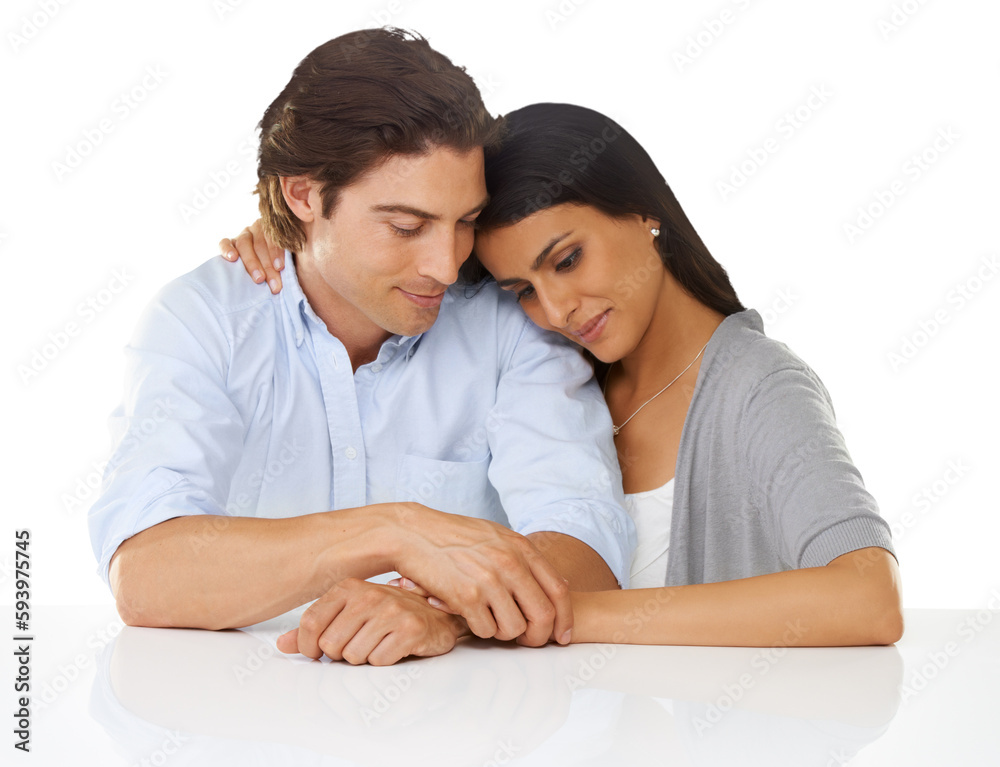 Holding hands, love and couple hug with smile on isolated, png and transparent background. Relationship, marriage and man and woman hugging, embrace and sitting together for trust, care and support Holding hands, love and couple hug with smile on isolated, png and transparent background. Relationship, marriage and man and woman hugging, embrace and sitting together for trust, care and support