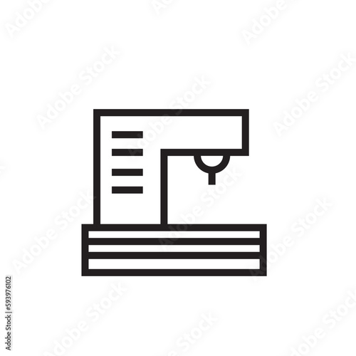 Fashion Needle Pin Outline Icon