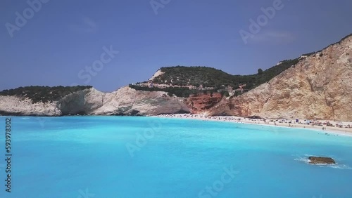 Porto Katsiki beach Greek Ionian sea