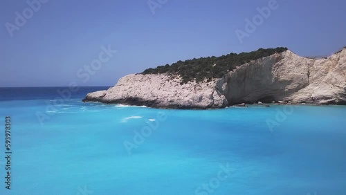 Porto Katsiki beach Greek Ionian sea