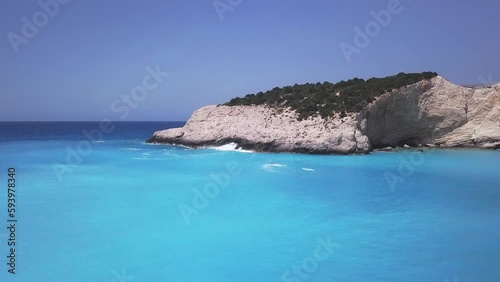 Porto Katsiki beach Greek Ionian sea