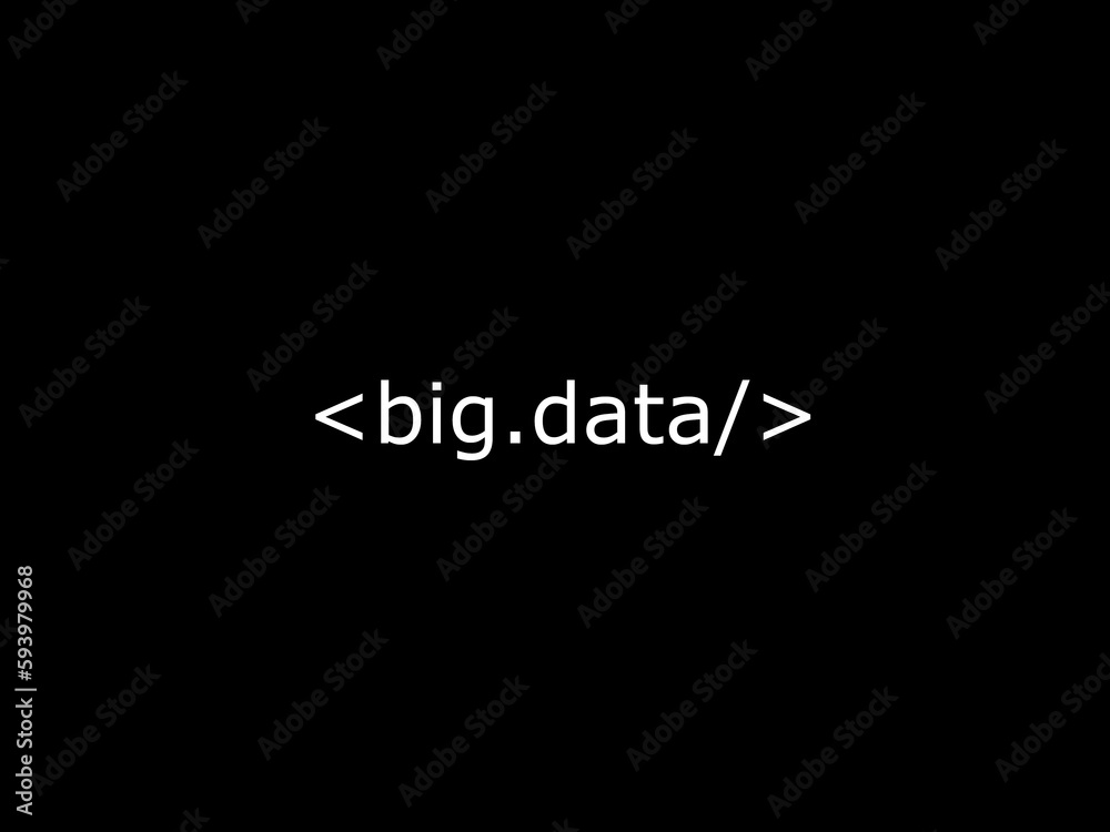 Obraz premium Big data