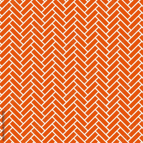 Herringbone brick pattern yellow