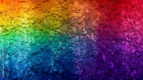 abstract rainbow background. Rainbow gradient. Generative AI