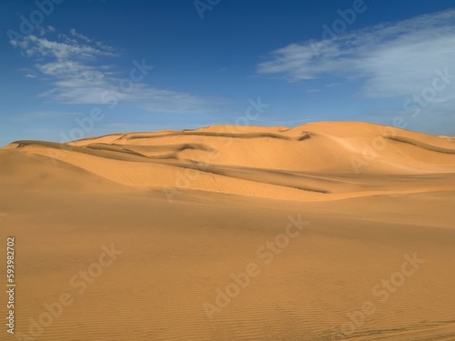 scenic view of the Namib Desert