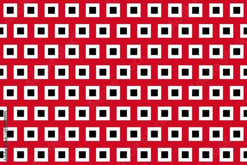 Geometric pattern in the colors of the national flag of Yemen. The colors of Yemen.