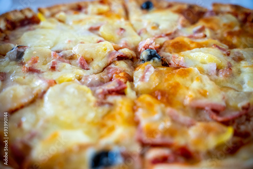pizza tartiflette avec fromage