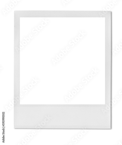 Vintage Polaroid, instant photo frame isolated in transparent PNG, polaroid  frame - isolated design element foto de Stock | Adobe Stock