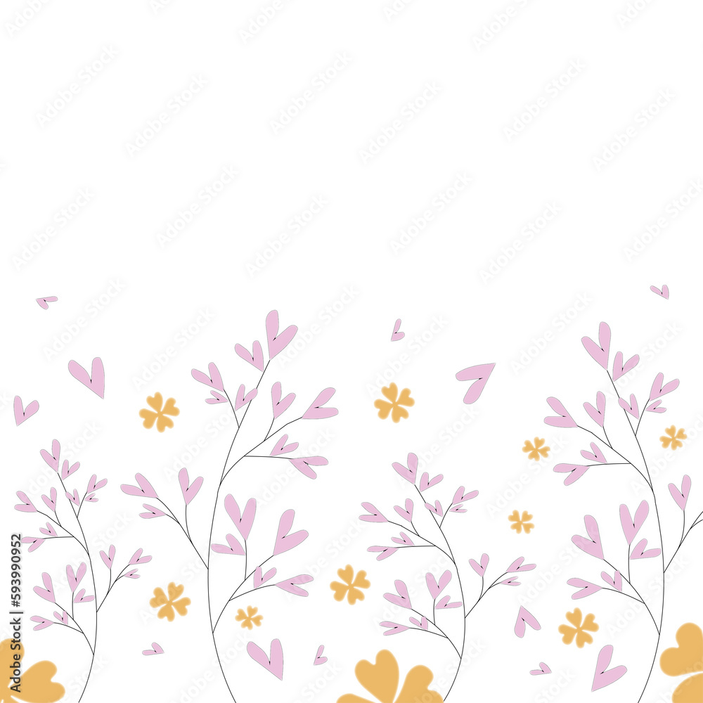 Closeup view of orange leaves for natural and freshness wallpaper concept.