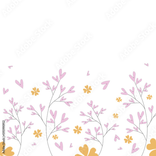 Closeup view of orange leaves for natural and freshness wallpaper concept.