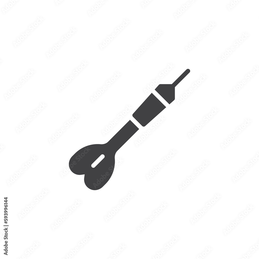 Dart arrow vector icon Dart arrow vector icon
