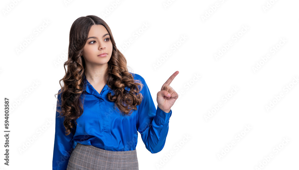 teen business girl pointing on background. photo of teen business girl. teen business girl teen business girl pointing on background. photo of teen business girl. teen business girl