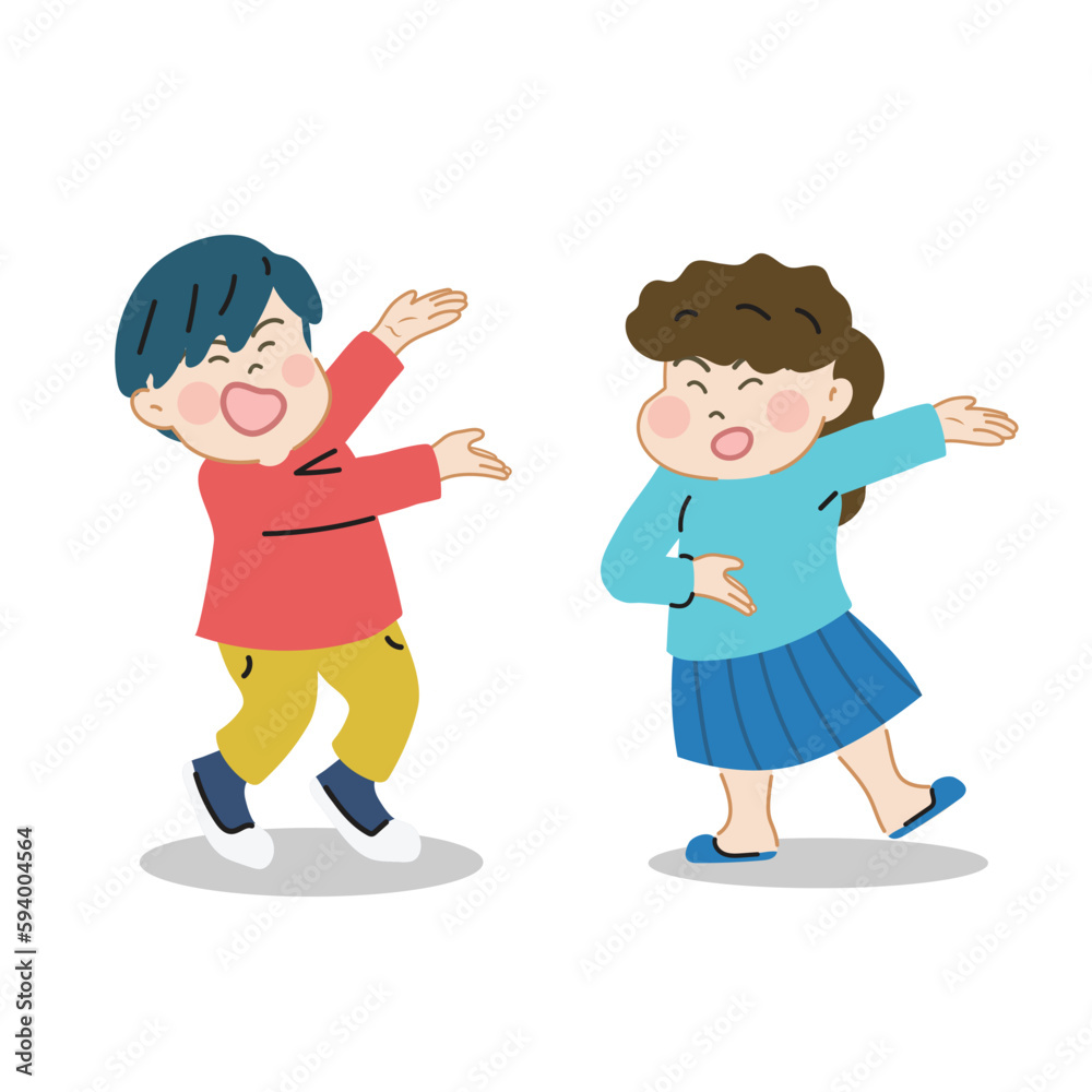 Cartoon hand drawn character vector isolated on white background. Cartoon hand drawn character vector isolated on white background.
