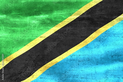 3D-Illustration of a Tanzania flag - realistic waving fabric fla © Michael Piepgras/Wirestock Creators