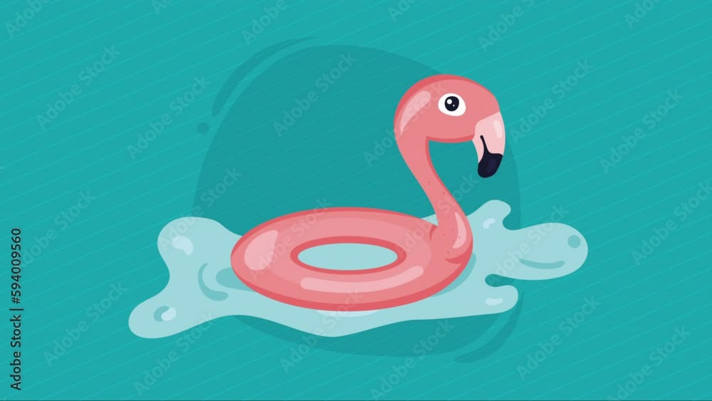 flamingo float beach accessory animation flamingo float beach accessory animation