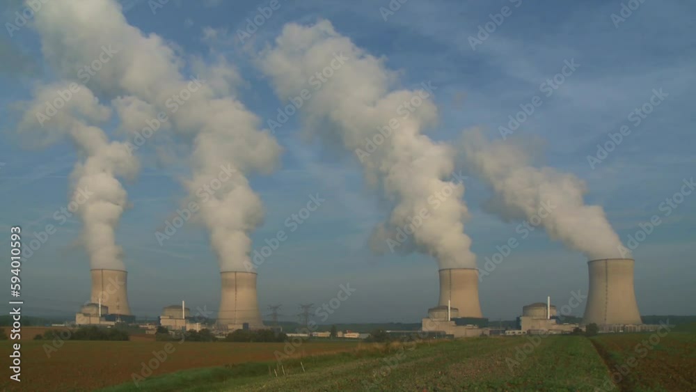 Kernkraftwerk Cattenom, Lothringen, Frankreich