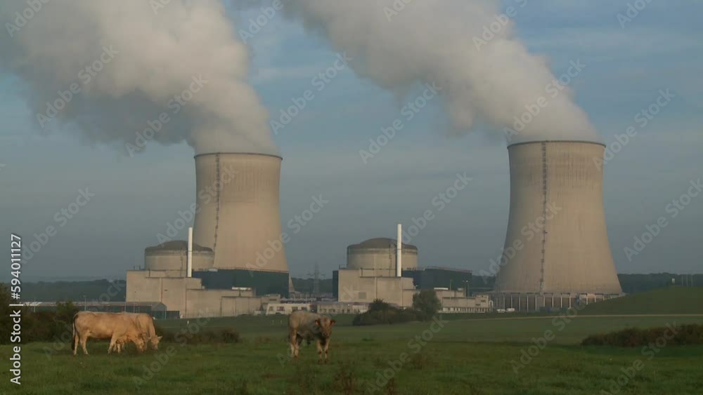 Kernkraftwerk Cattenom, Lothringen, Frankreich