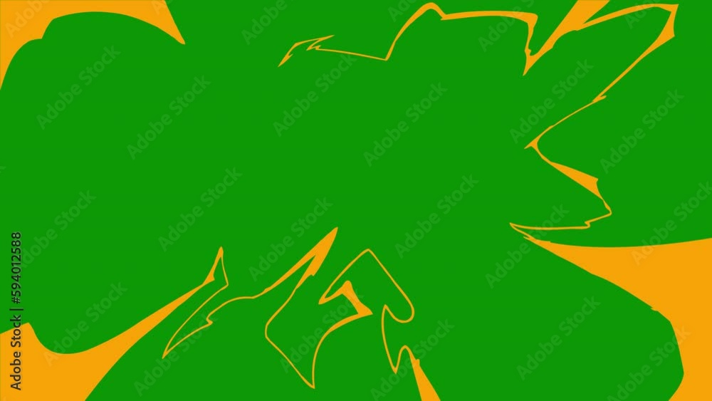 Cartoon Energy explosion on a green screen. Cartoon FX explosion with key color. 4K video Cartoon Energy explosion on a green screen. Cartoon FX explosion with key color. 4K video